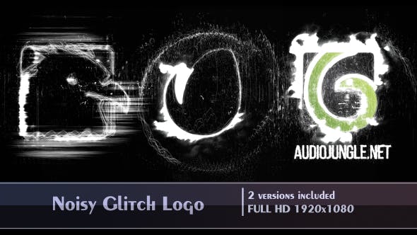 Noisy Glitch Logo - Videohive 19375005 Download