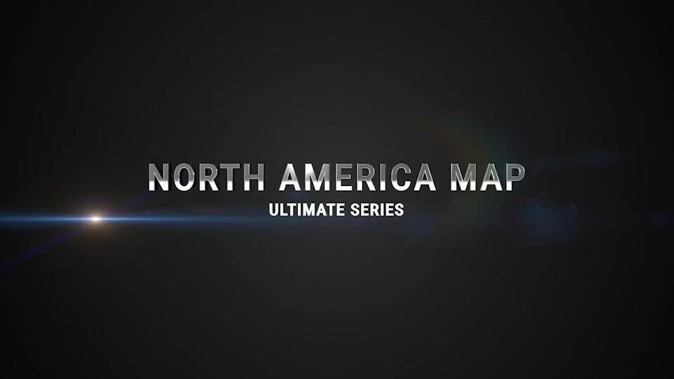 North America Map Videohive 29479163 After Effects Image 3