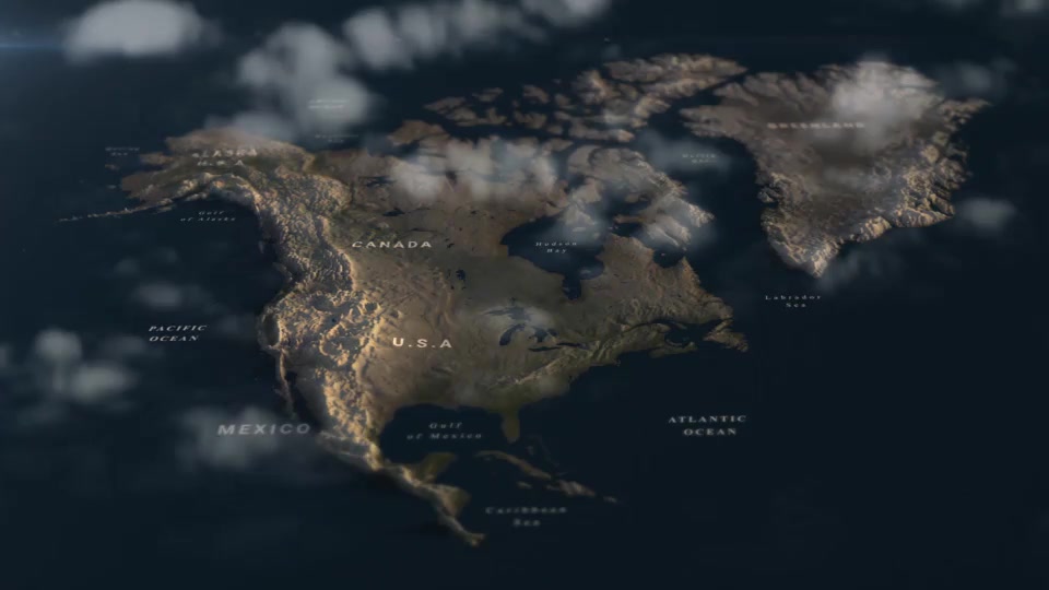 North America Map PP Videohive 33032379 Premiere Pro Image 4