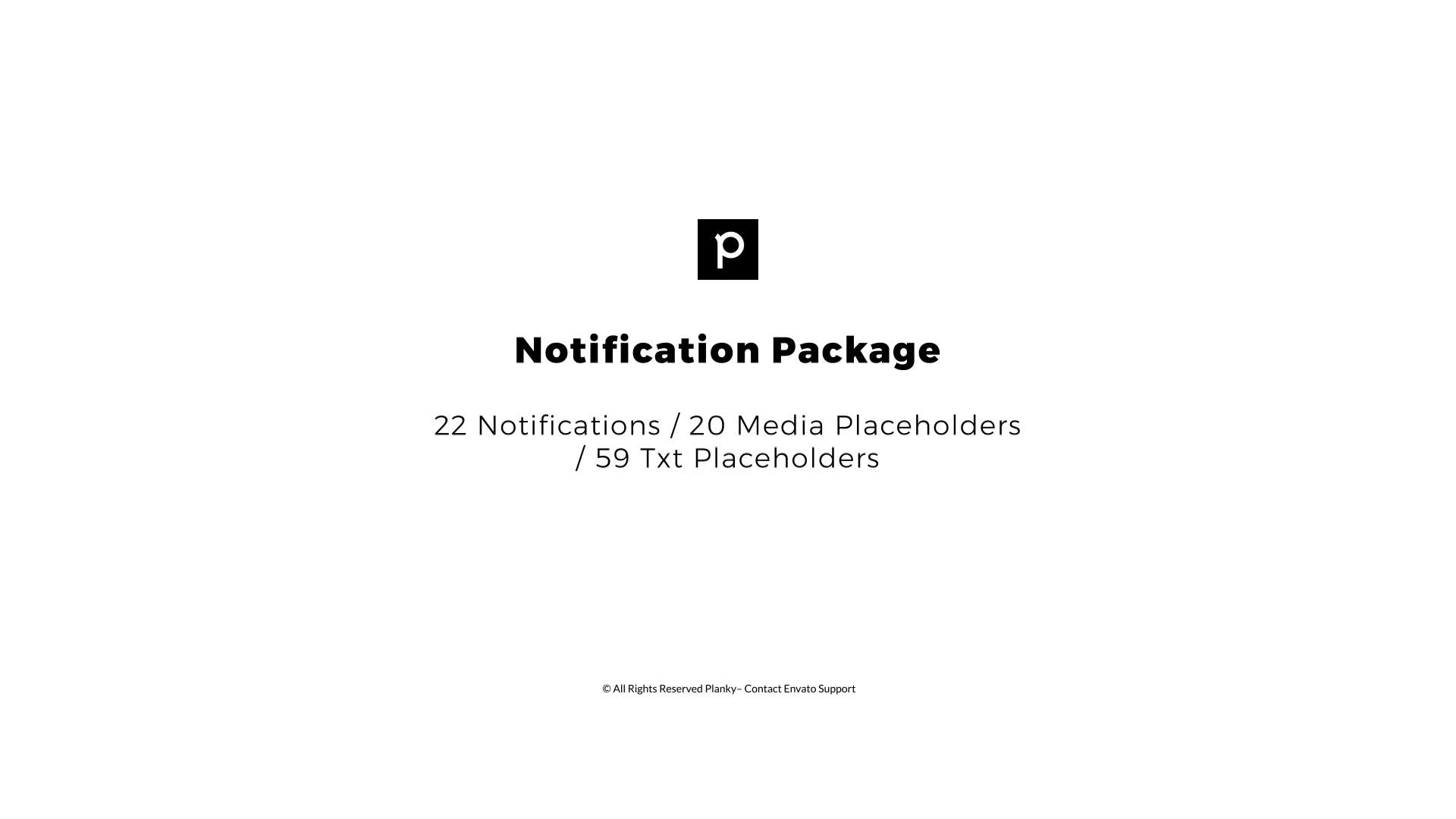 Notification Package - Download Videohive 21634708