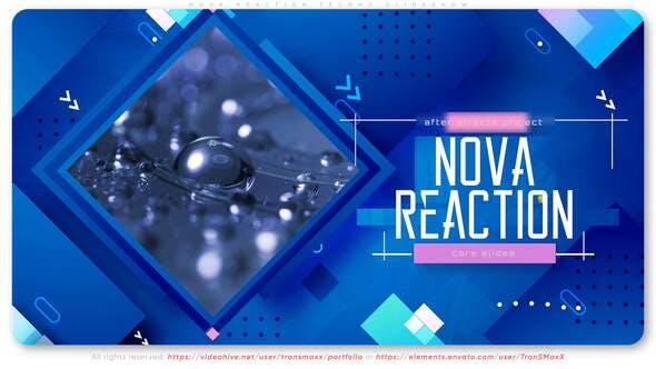 Nova Reaction Techno Slideshow - 29421994 Videohive Download