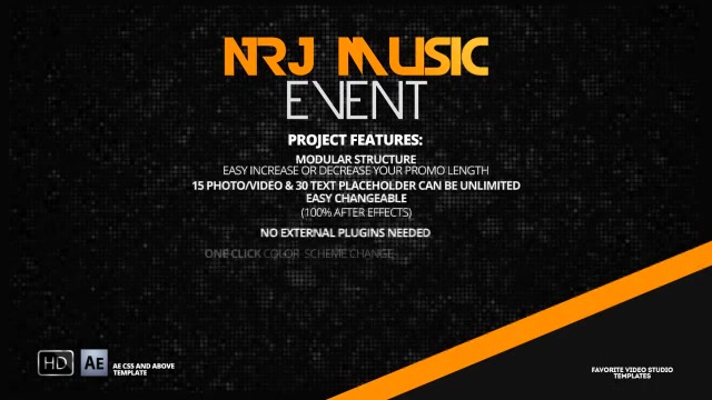NRJ Music Event Videohive 11084284 After Effects Image 11