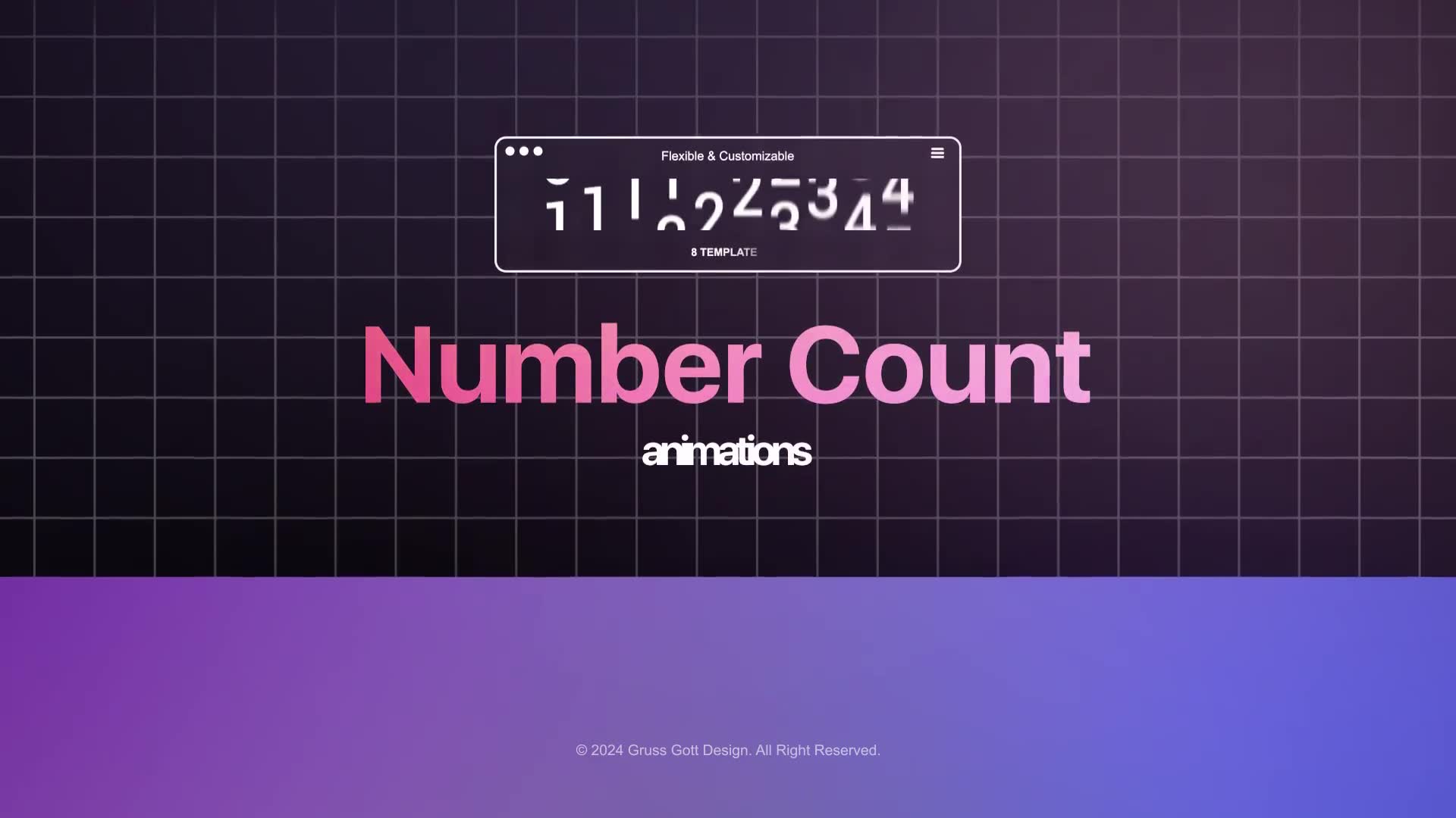 Number Count Animations Videohive 54251233 After Effects Image 2