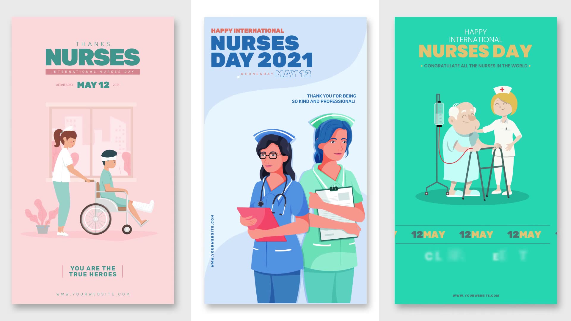 Nurses Day Instagram Stories B50 Videohive 31803093 After Effects Image 6