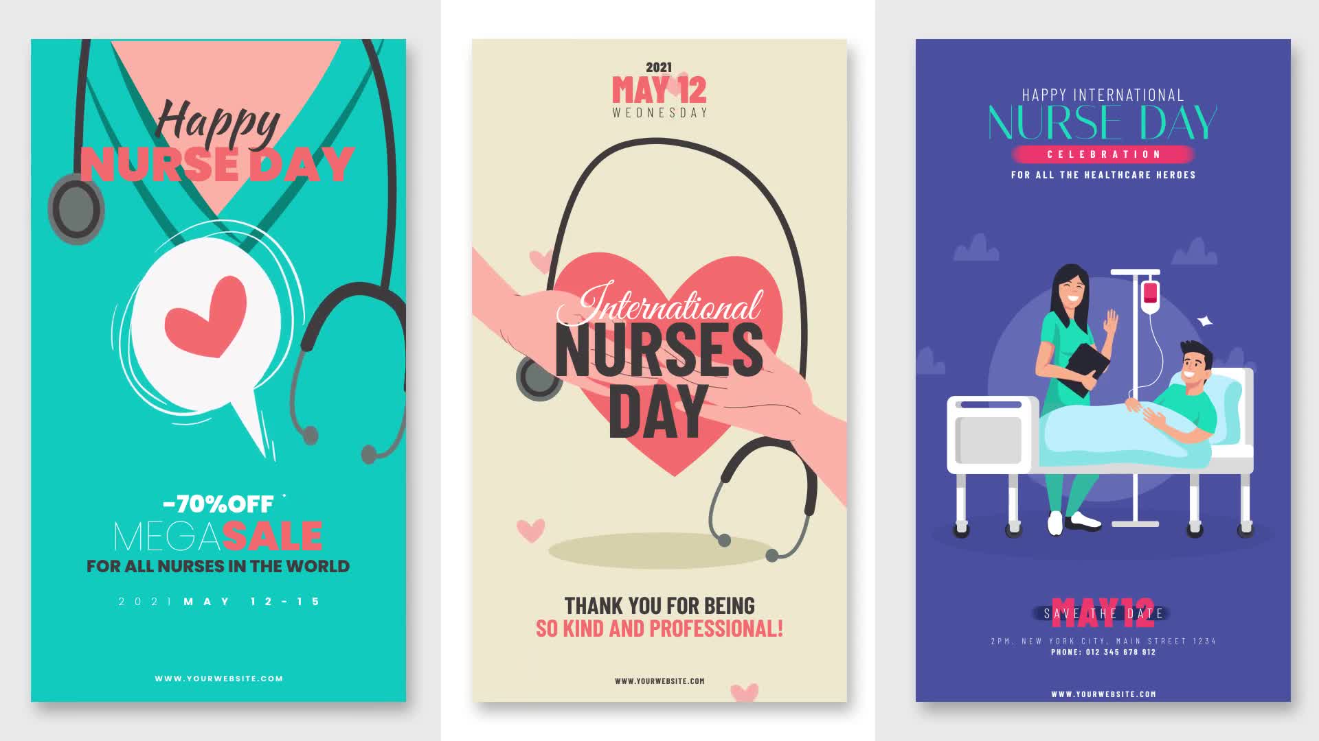 Nurses Day Instagram Stories B50 Videohive 31803093 After Effects Image 8