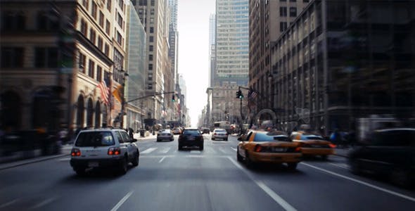 NYC Driving Day Time 2 HD  - Videohive Download 108494