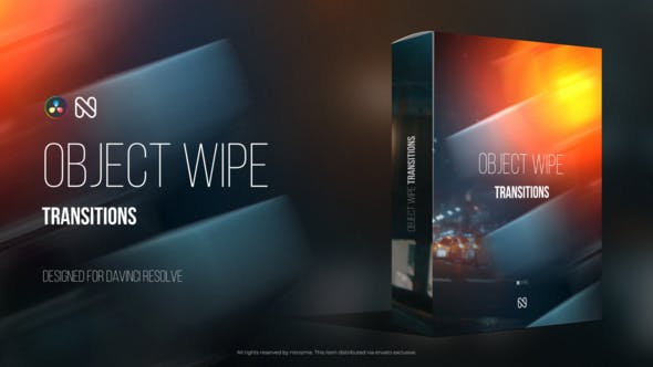 Object Wipe Transitions for DaVinci Resolve - Videohive 51416188 Download