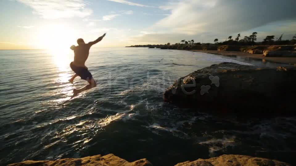 Ocean Jump  Videohive 3744792 Stock Footage Image 1