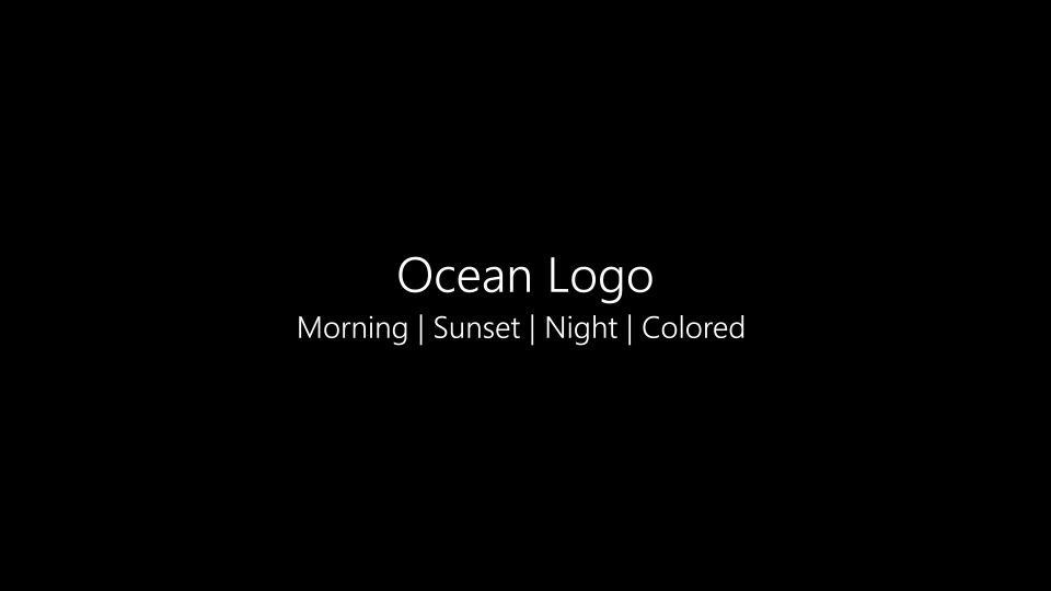 Ocean Logo Revealer Videohive 14535966 After Effects Image 2