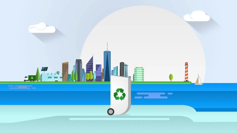 Ocean Plastic Waste Recycling and Clean Energy Campaign Videohive 23334311 After Effects Image 2