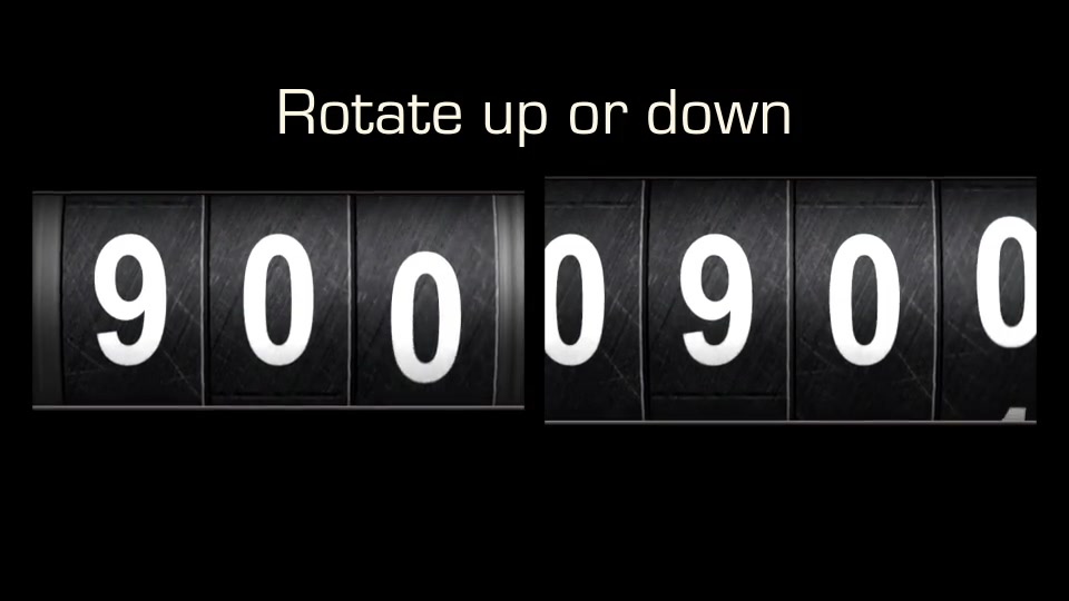 Odometer number counter - Download Videohive 8071608