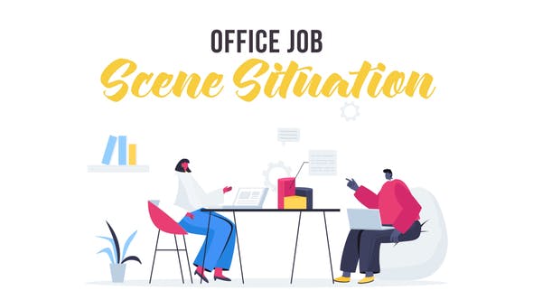 Office job Scene Situation - Download Videohive 28435577