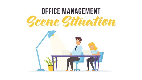 Office management Scene Situation - 27597097 Download Videohive