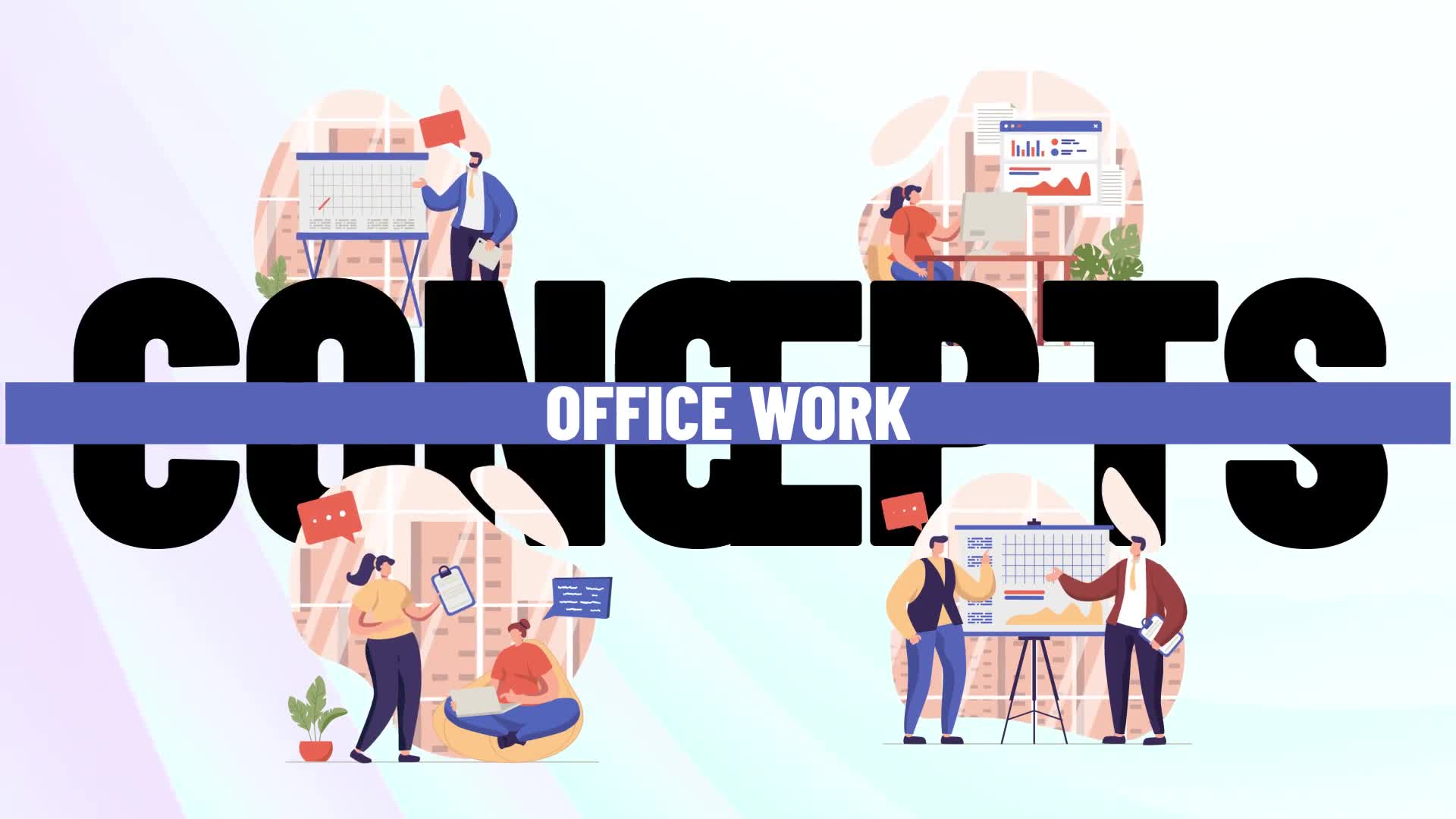 Office work Scene Situation Videohive 36653965 After Effects Image 2