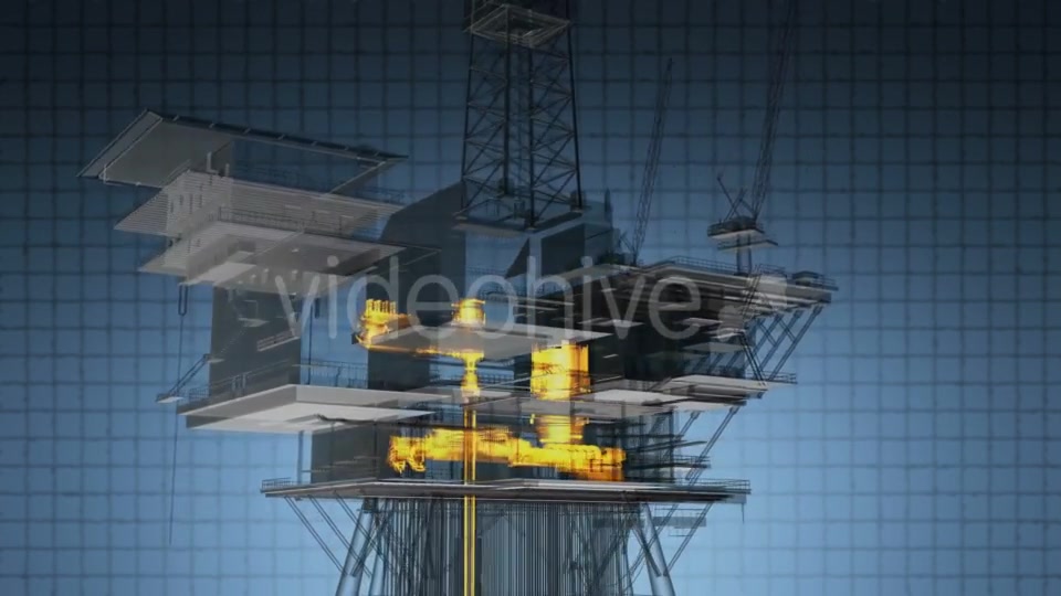 Oil and Gas Central Processing Platform - Download Videohive 19290505
