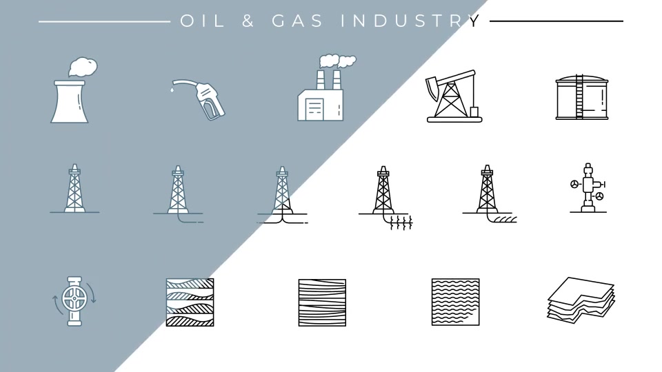 Oil & Gas Industry Icons Videohive 28463298 After Effects Image 11