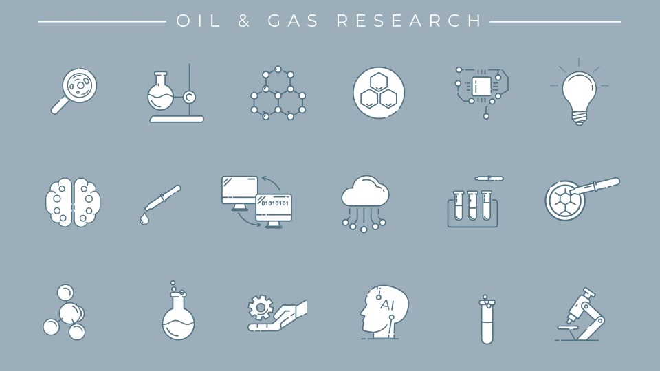 Oil & Gas Industry Icons Videohive 28463298 After Effects Image 9