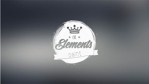 Oil Paint Elements - Videohive Download 12320106