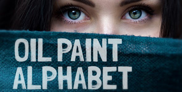 Oil Painting Alphabet - Download Videohive 17373276