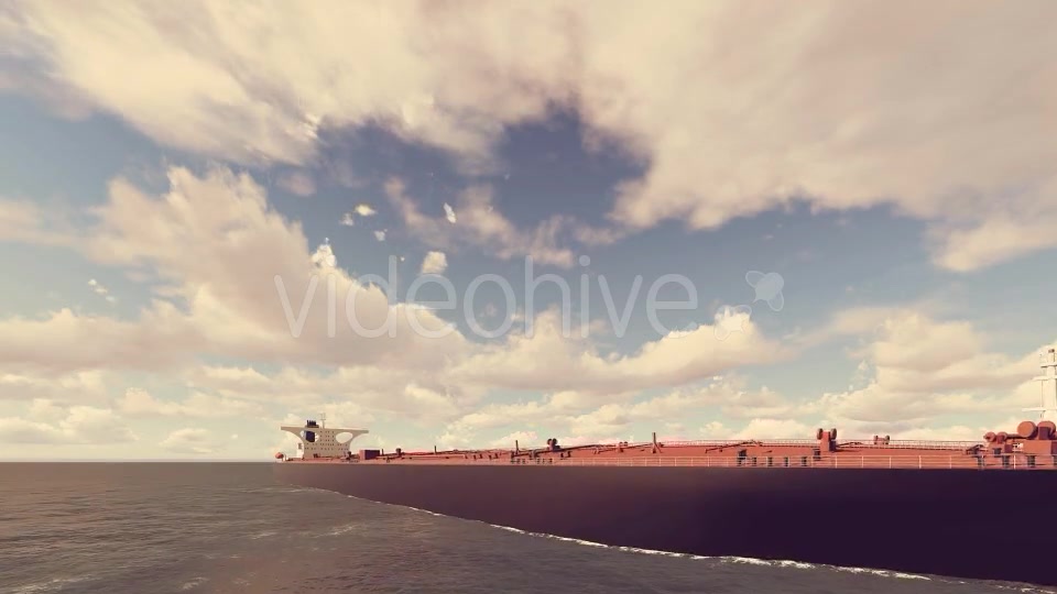 Oil Tanker On The Sea Animation - Download Videohive 17568477