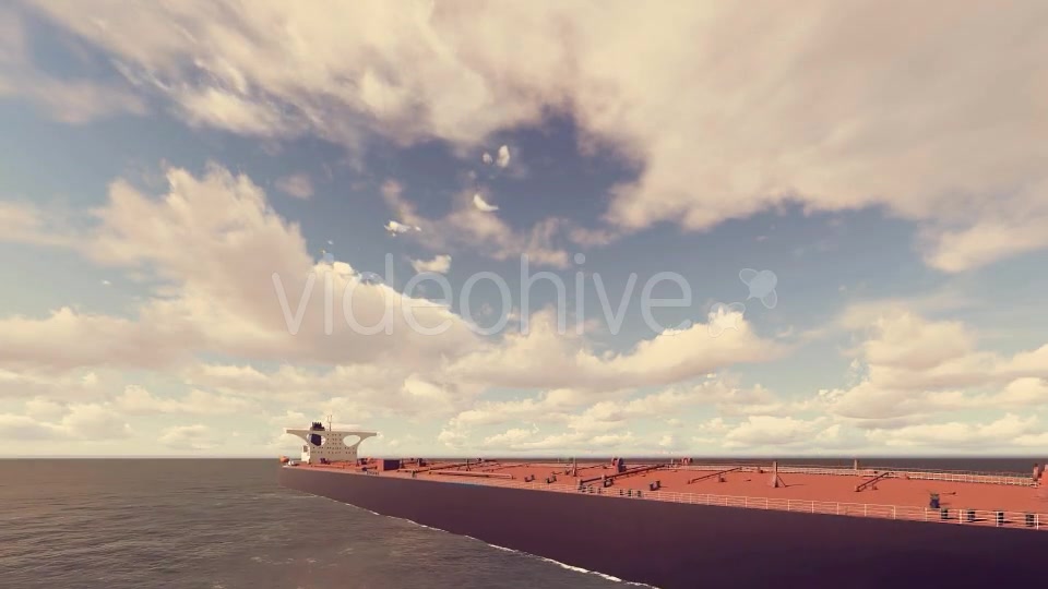 Oil Tanker On The Sea Animation - Download Videohive 17568477