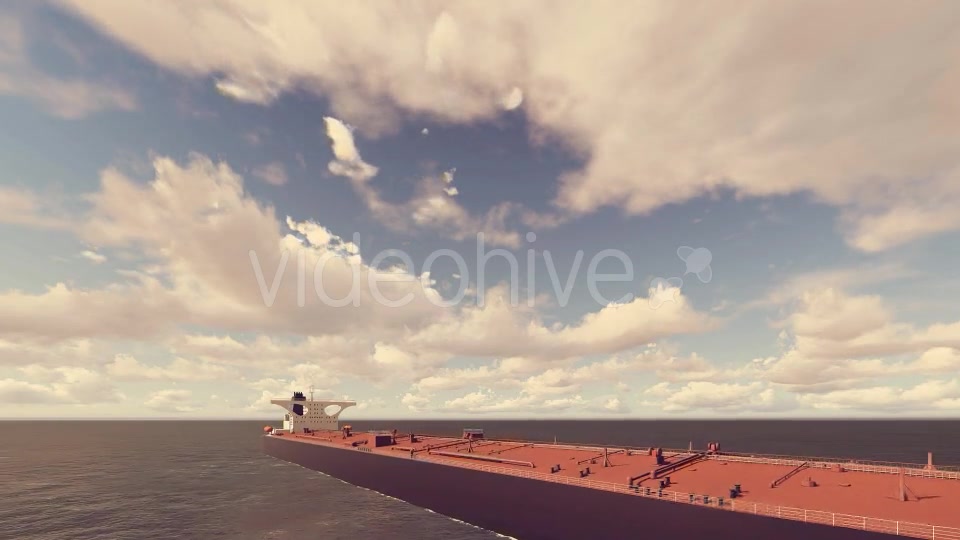 Oil Tanker On The Sea Animation - Download Videohive 17568477