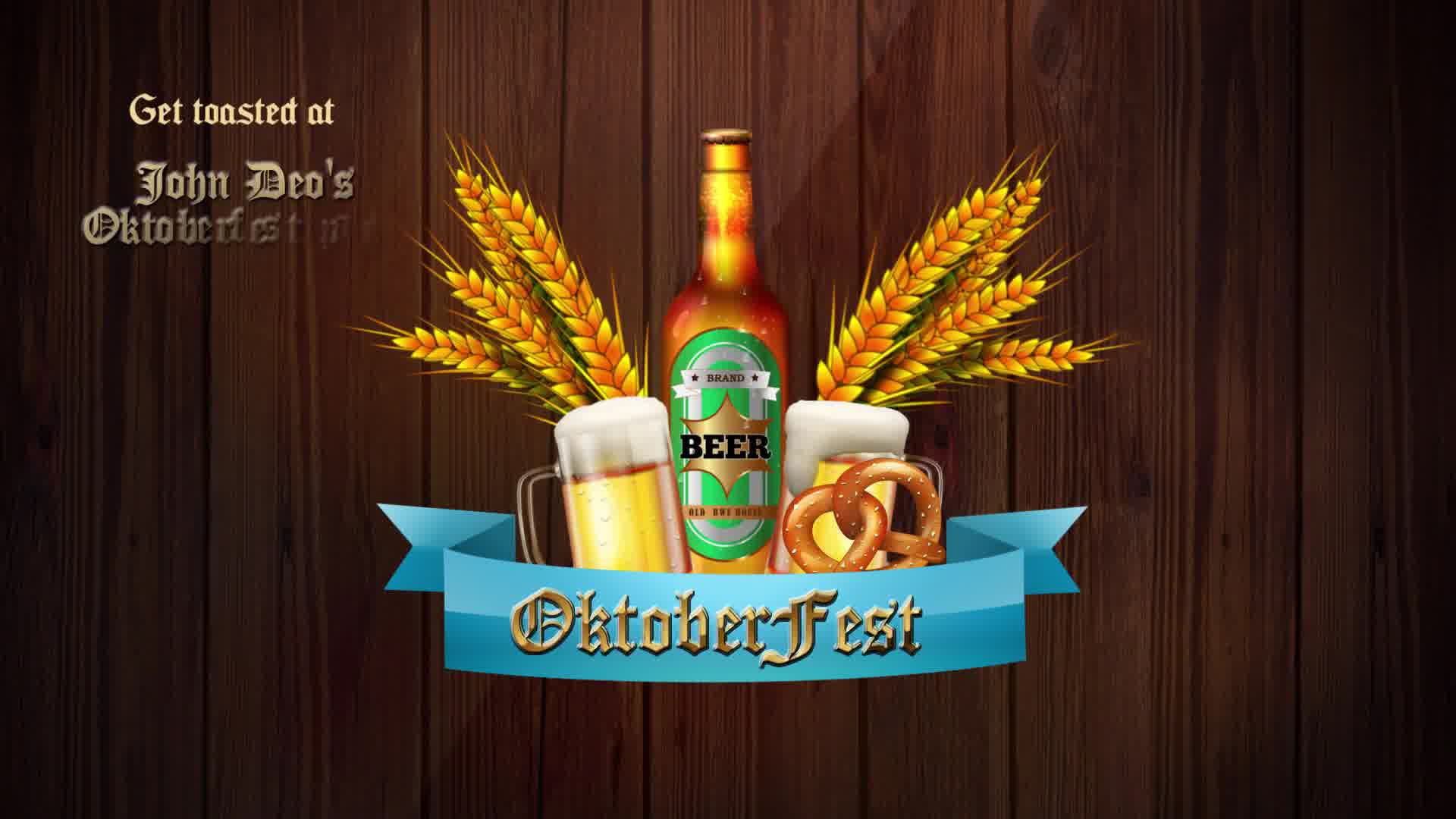 Oktoberfest Banner Card Videohive 24740979 After Effects Image 11