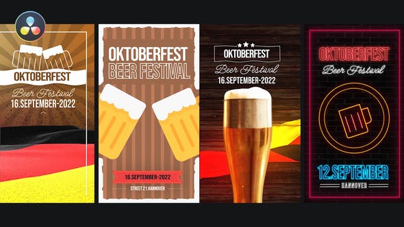 Oktoberfest Stories Pack - 39379064 Download Videohive