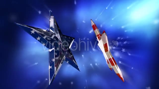 Old Faded USA American Flag in Stars - Download Videohive 11616121