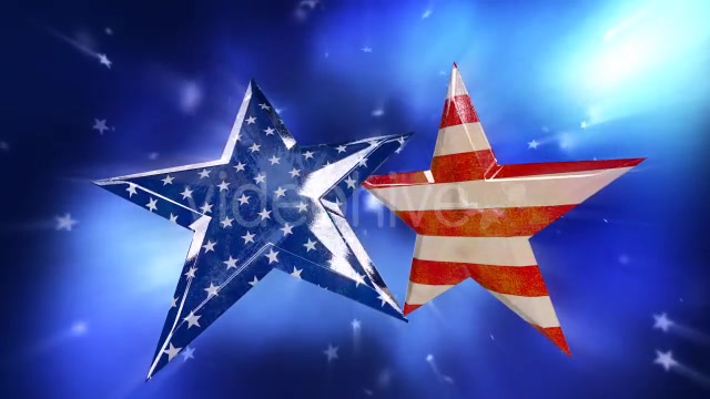 Old Faded USA American Flag in Stars - Download Videohive 11616121