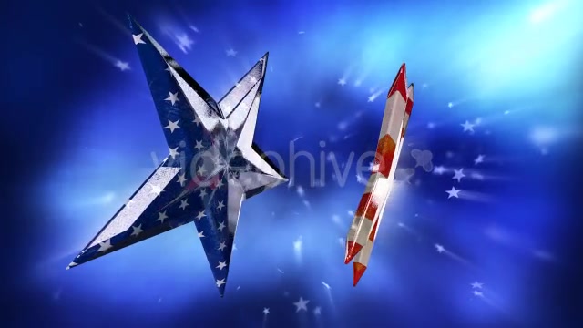 Old Faded USA American Flag in Stars - Download Videohive 11616121