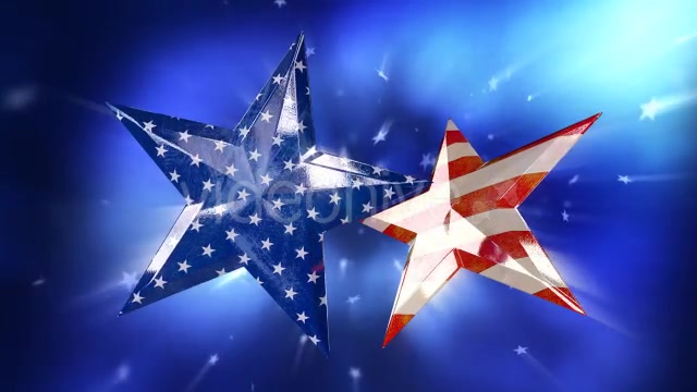 Old Faded USA American Flag in Stars - Download Videohive 11616121