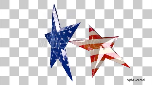 Old Faded USA American Flag in Stars - Download Videohive 11616121