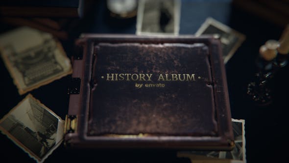 Old History Photo Album - Download 26689145 Videohive