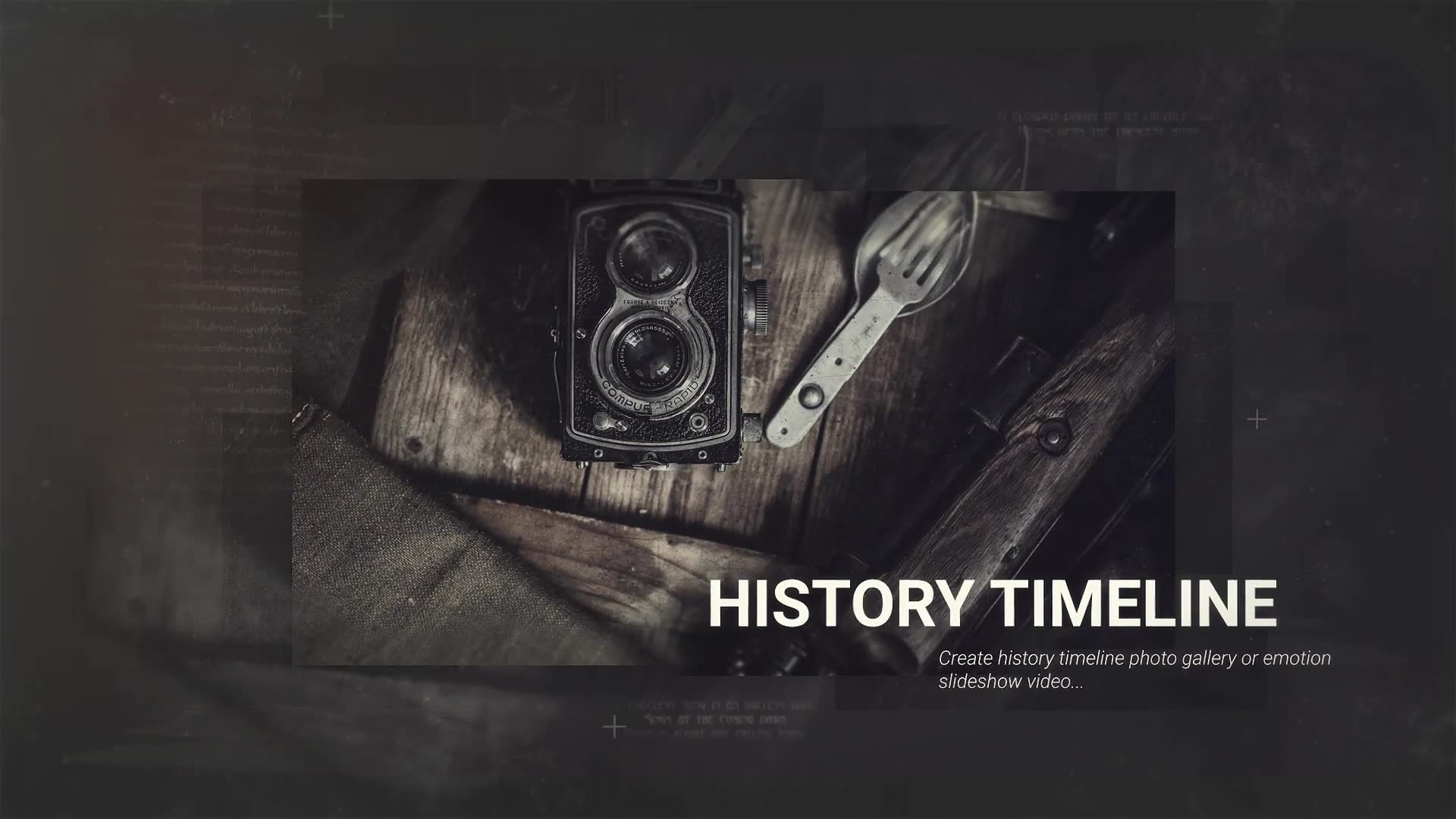 Old History Timeline Promo Videohive 25981698 After Effects Image 2