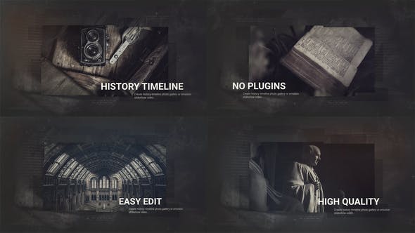Old History Timeline Promo - Videohive 25981698 Download