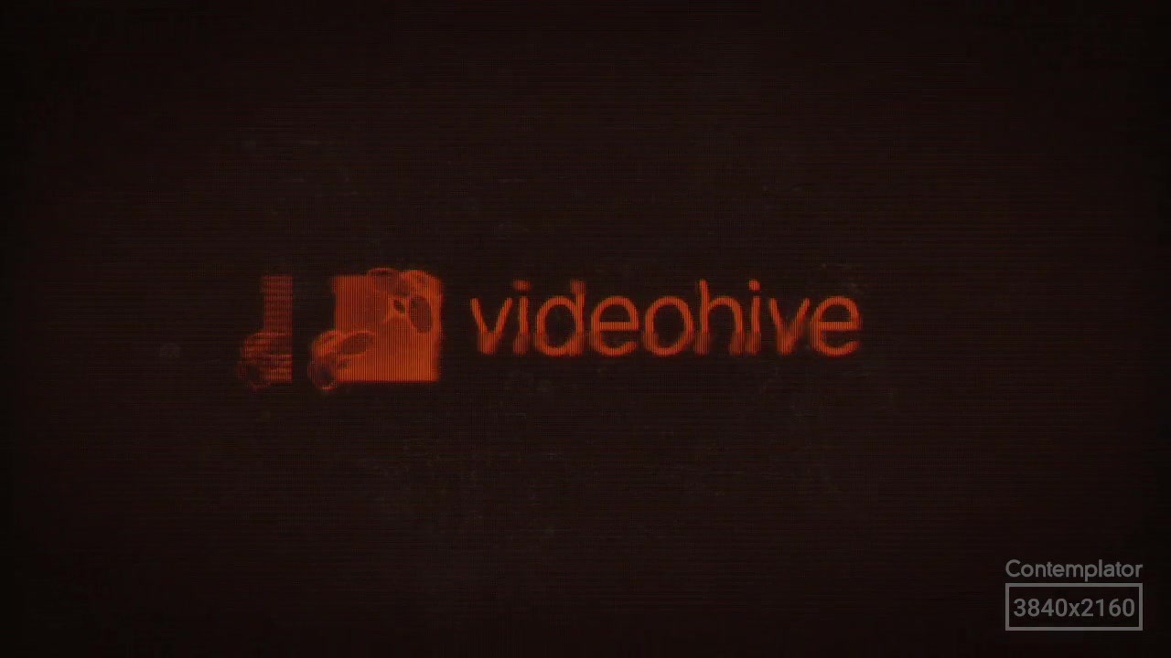 Old LED Display Logo Reveal with Glitch Effect - Download Videohive 19303945