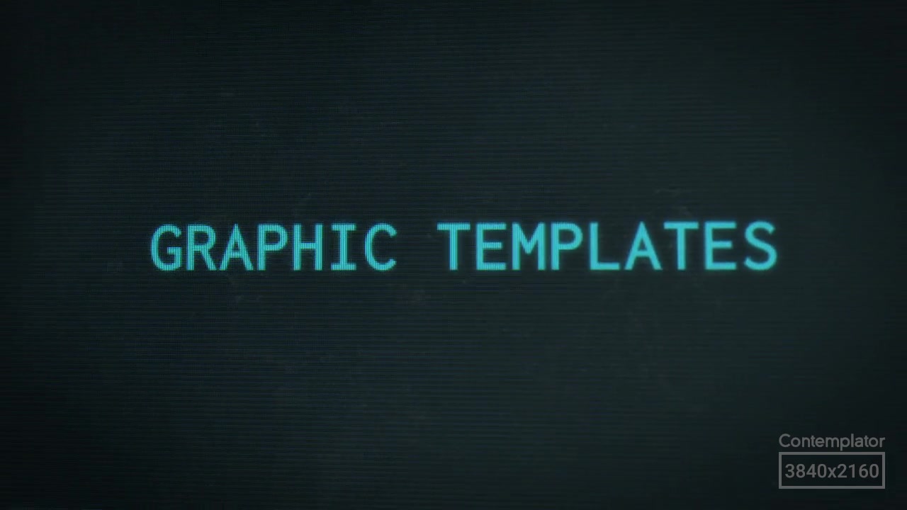 Old LED Display Logo Reveal with Glitch Effect - Download Videohive 19303945