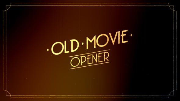 Old Movie Intro - Download Videohive 30507106