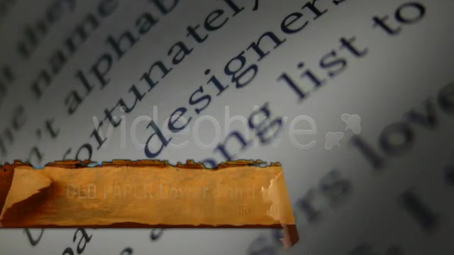 old paper lower third Videohive 117723 Motion Graphics Image 8
