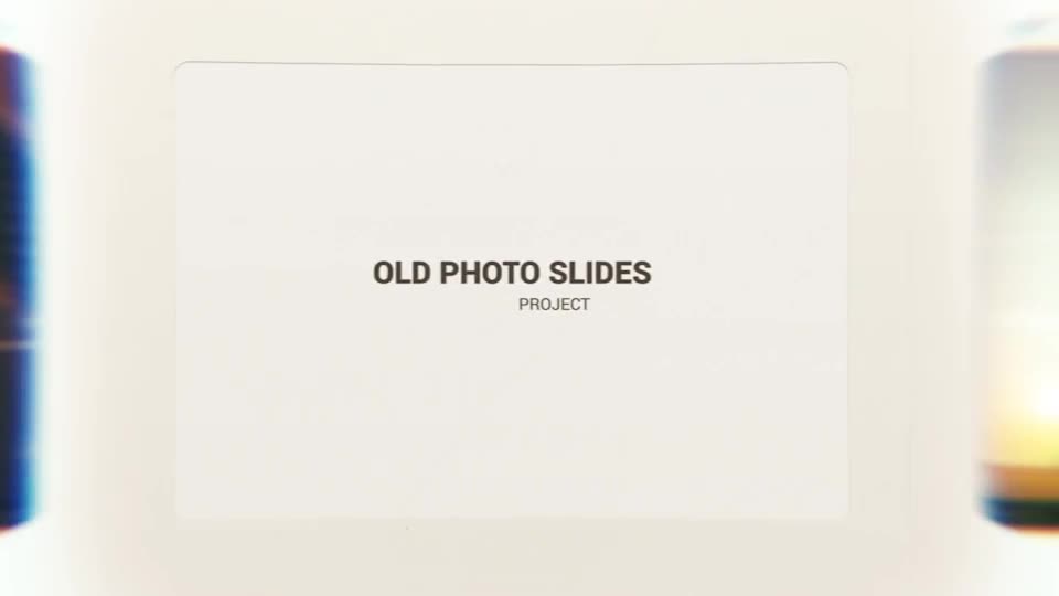 Old Photo Slides - Download Videohive 13611241