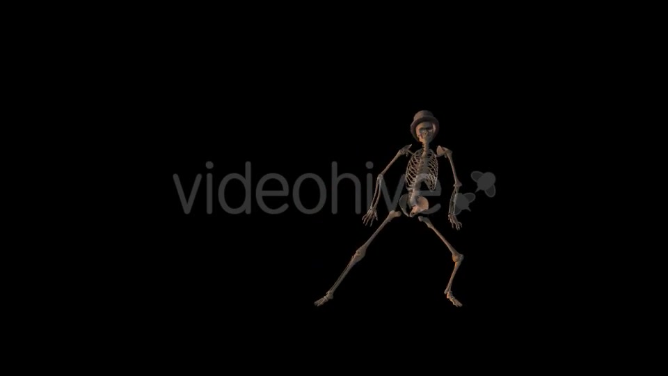 Old Pop Music And Skeleton - Download Videohive 19204307