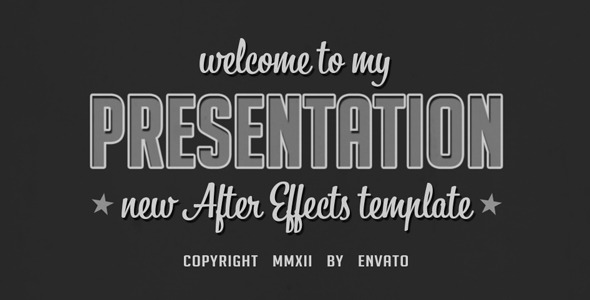 Old presentation - Download Videohive 2273984