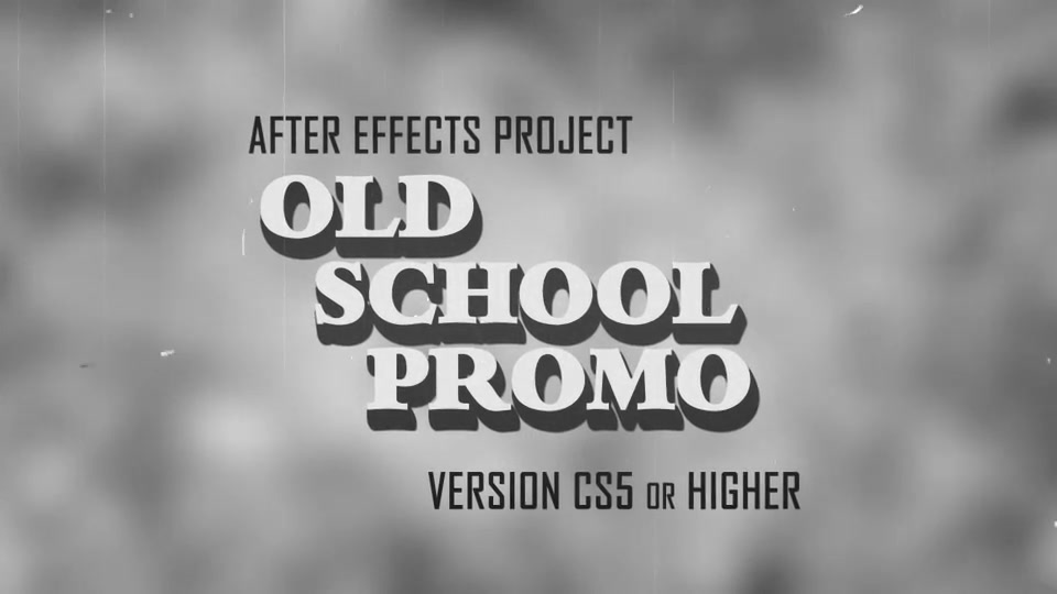 Old School Promo Pack - Download Videohive 7908932