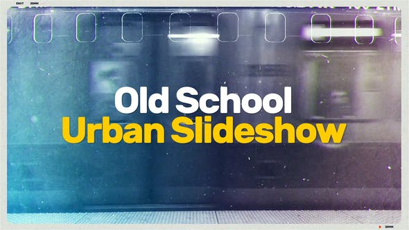 Old School Urban Slideshow - Download 35218451 Videohive