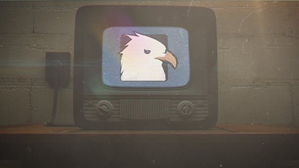 Old TV Glitch Logo Reveal - 7612957 Videohive Download