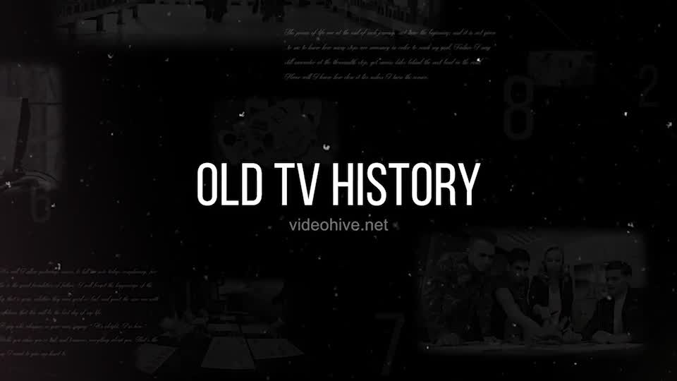 Old TV History Videohive 22145986 After Effects Image 1