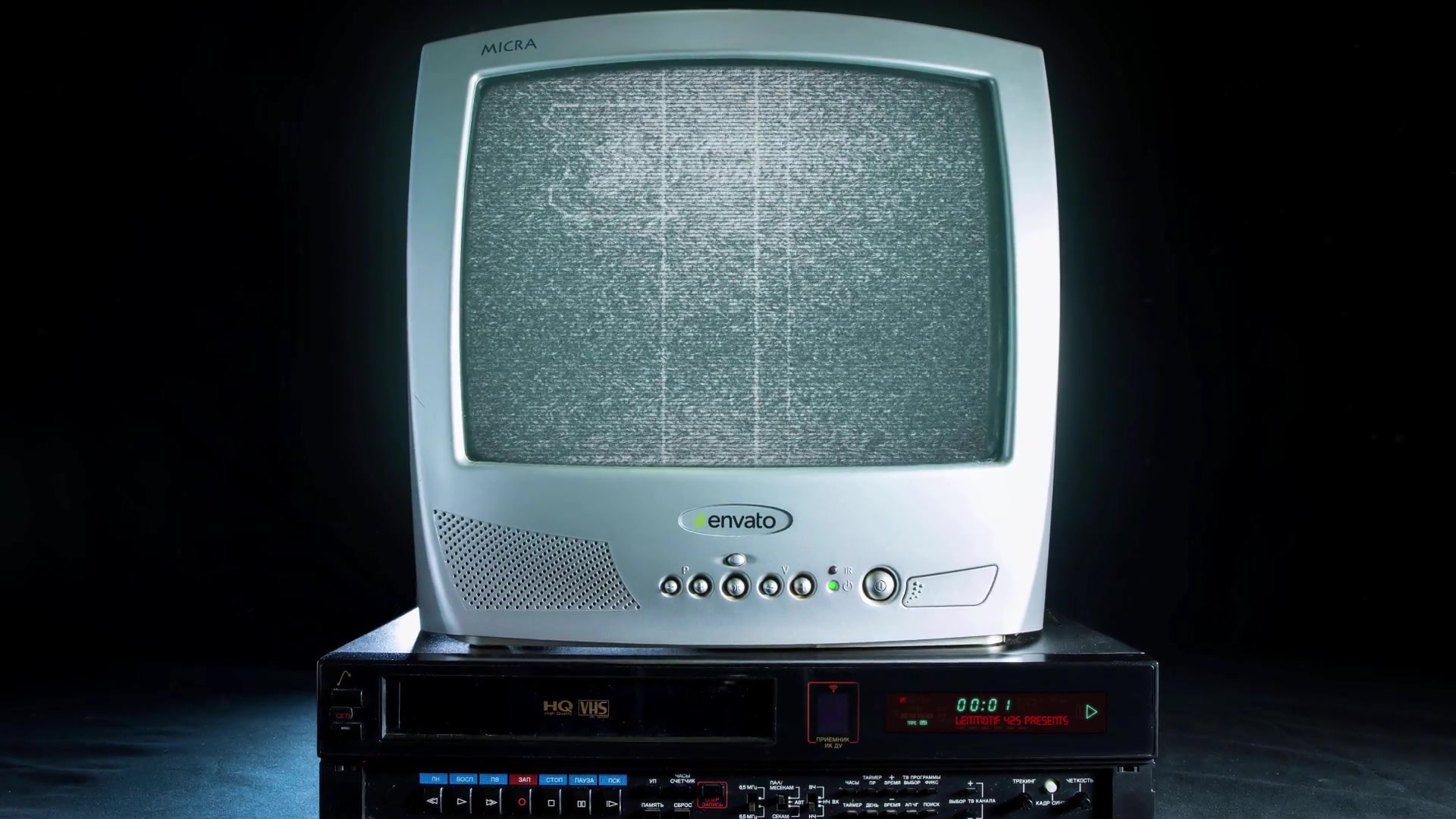VHS телевизор