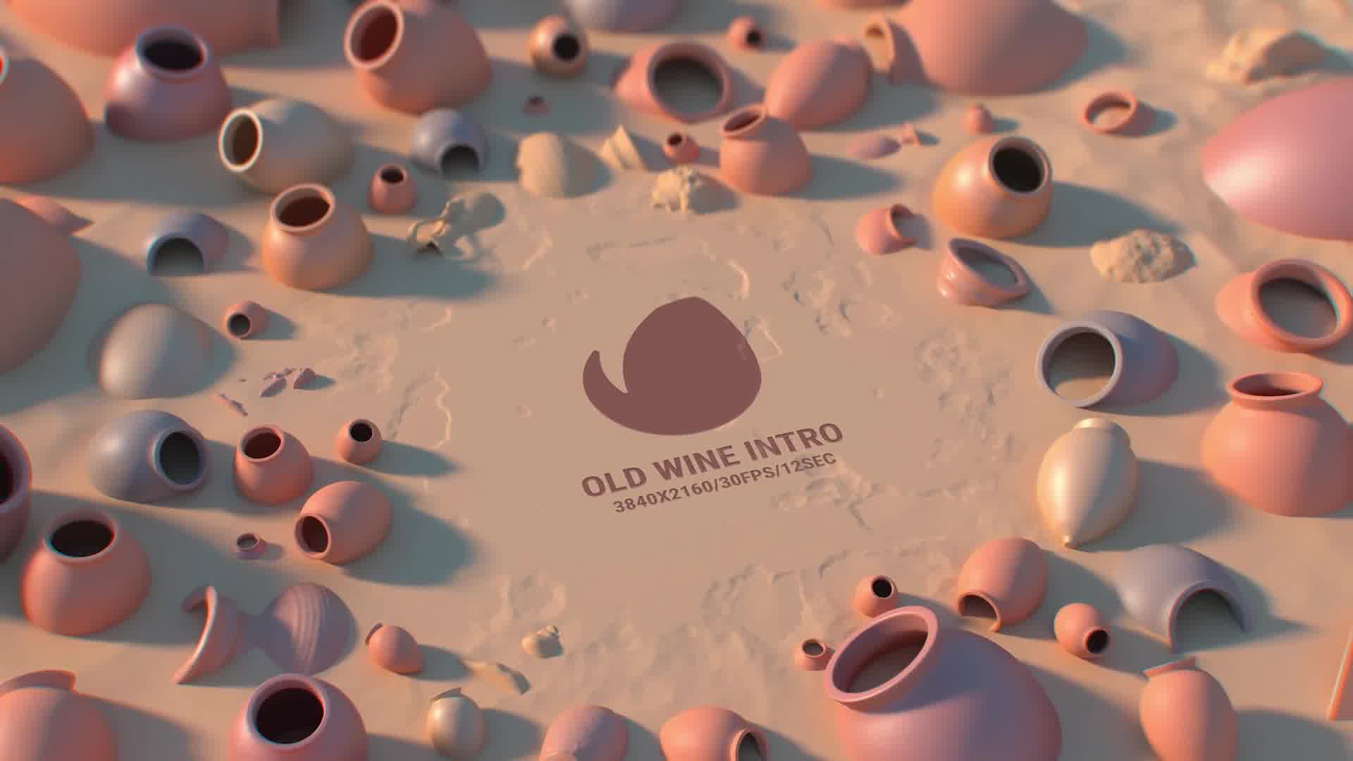 Old Wine Intro/Archeology/ Organic White Red Wine/ Museum/ Amphora/ Greek/ Italy/ Georgia/ Spartan Videohive 33681135 After Effects Image 10