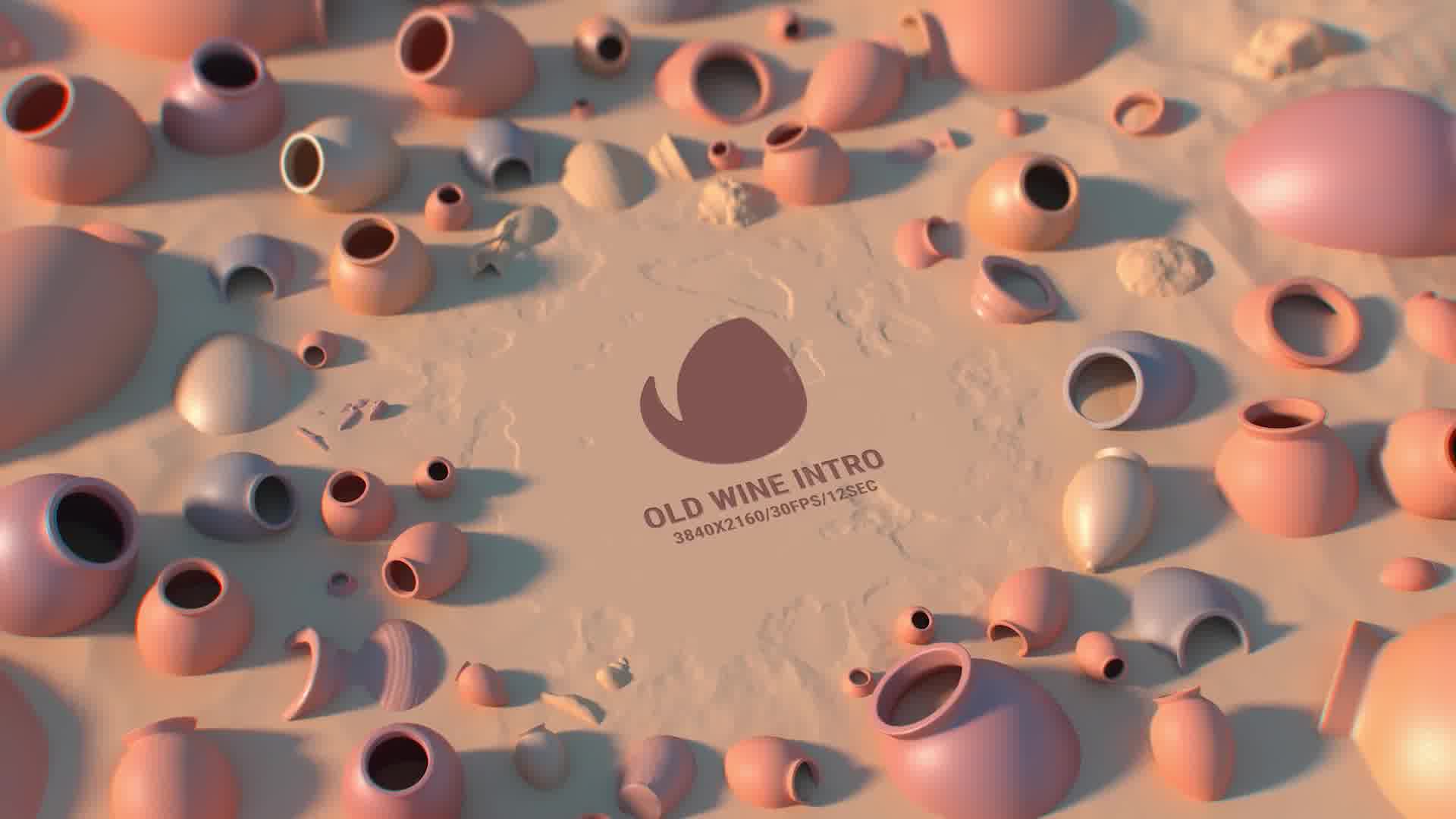 Old Wine Intro/Archeology/ Organic White Red Wine/ Museum/ Amphora/ Greek/ Italy/ Georgia/ Spartan Videohive 33681135 After Effects Image 11